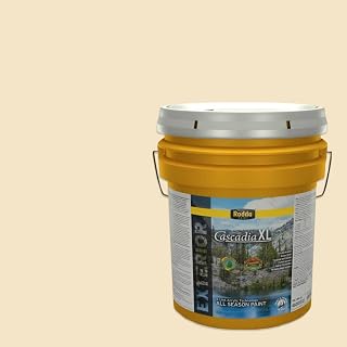 Rodda Paint CASCADIA XL Exterior Satin Paint & Primer in One, 5-Gallon, Nothing Less