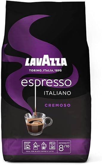 Lavazza Espresso Cremoso, Whole Coffee Beans, 1 Kg