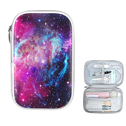 Image of Space Galaxy Starry Night Pencil Bag Case Zipper Pencil Holder Organizer Stationary Pen Bag Cosmetic Makeup Bag Pouch Purse for School Office Supplies