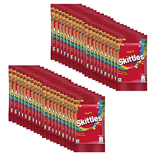 Skittles Original Fruit Flavored Candies, 9Gram Pouch (Pack Of 40) (B08SWFLQ51) Amazon Price History, Amazon Price Tracker