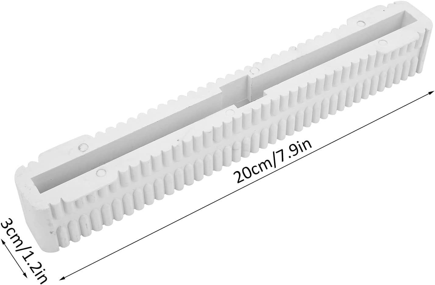 Surfboard Fin Box, Durable, Lightweight, 8 Inch Longboard Fin Box for Surfing Accessories, PVC Material