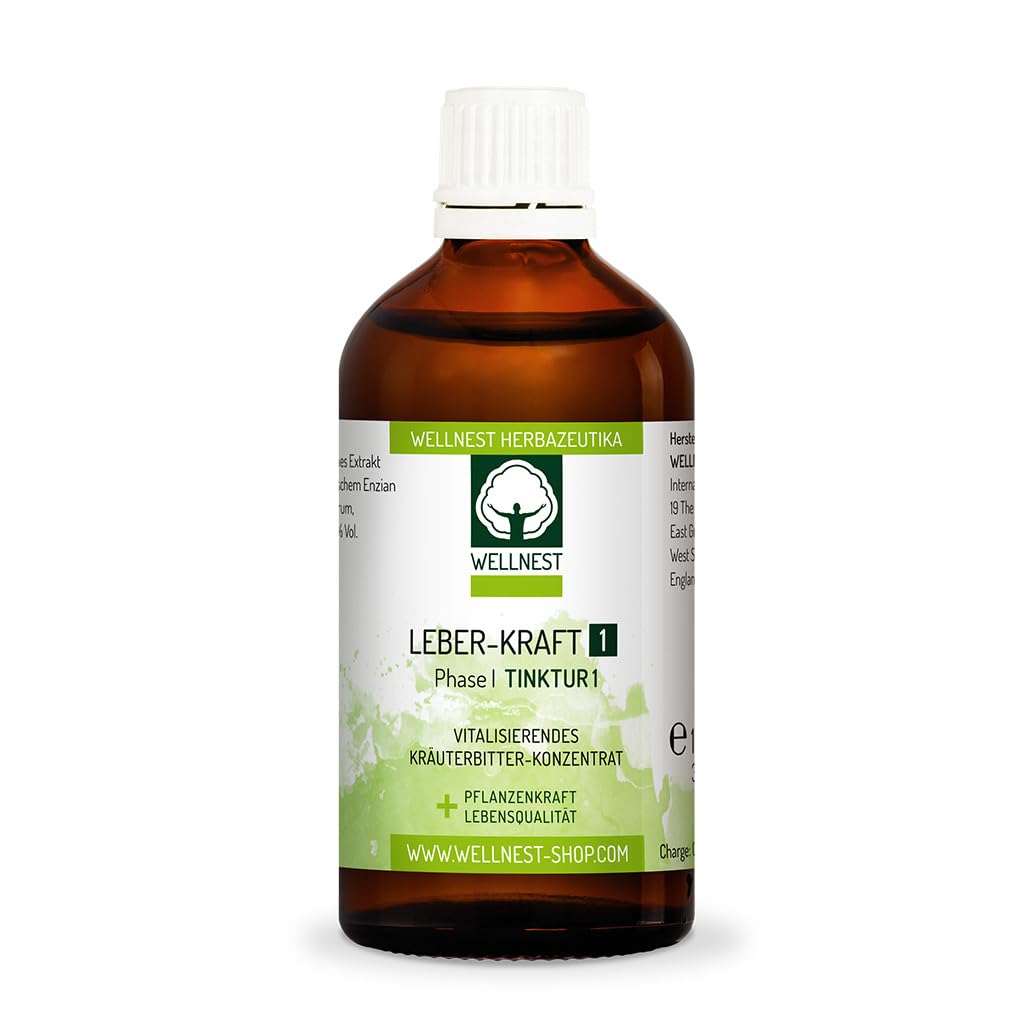Leber-Kraft Detox-Kur-Paket (Entgiftungs-Kurpaket für 40 Tage Leberreinigung nach TCM) - 100% pflanzlich - einfache Handhabung - sehr gut wirksam bei Leber- und Durchschlafbeschwerden