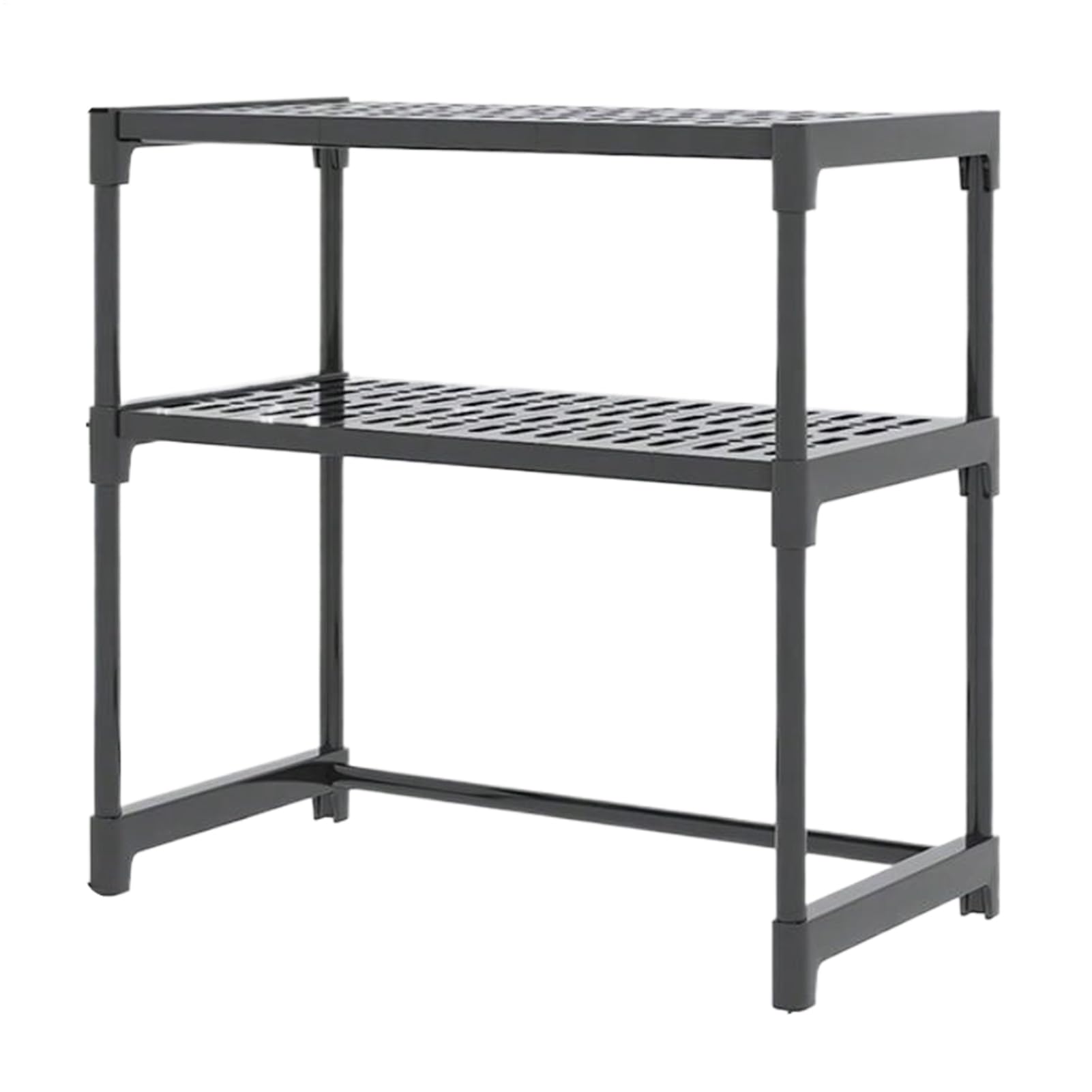 Generico Kitchen Counter Shelf, Micro-wave Rack Organizer, Multi-Functional Appliance Stand, 20,47 x 10,23 x 23,62 in, Ideal for Utensils, Tablewares, Pots, Pans, Seasoning Bottles, Space Saver