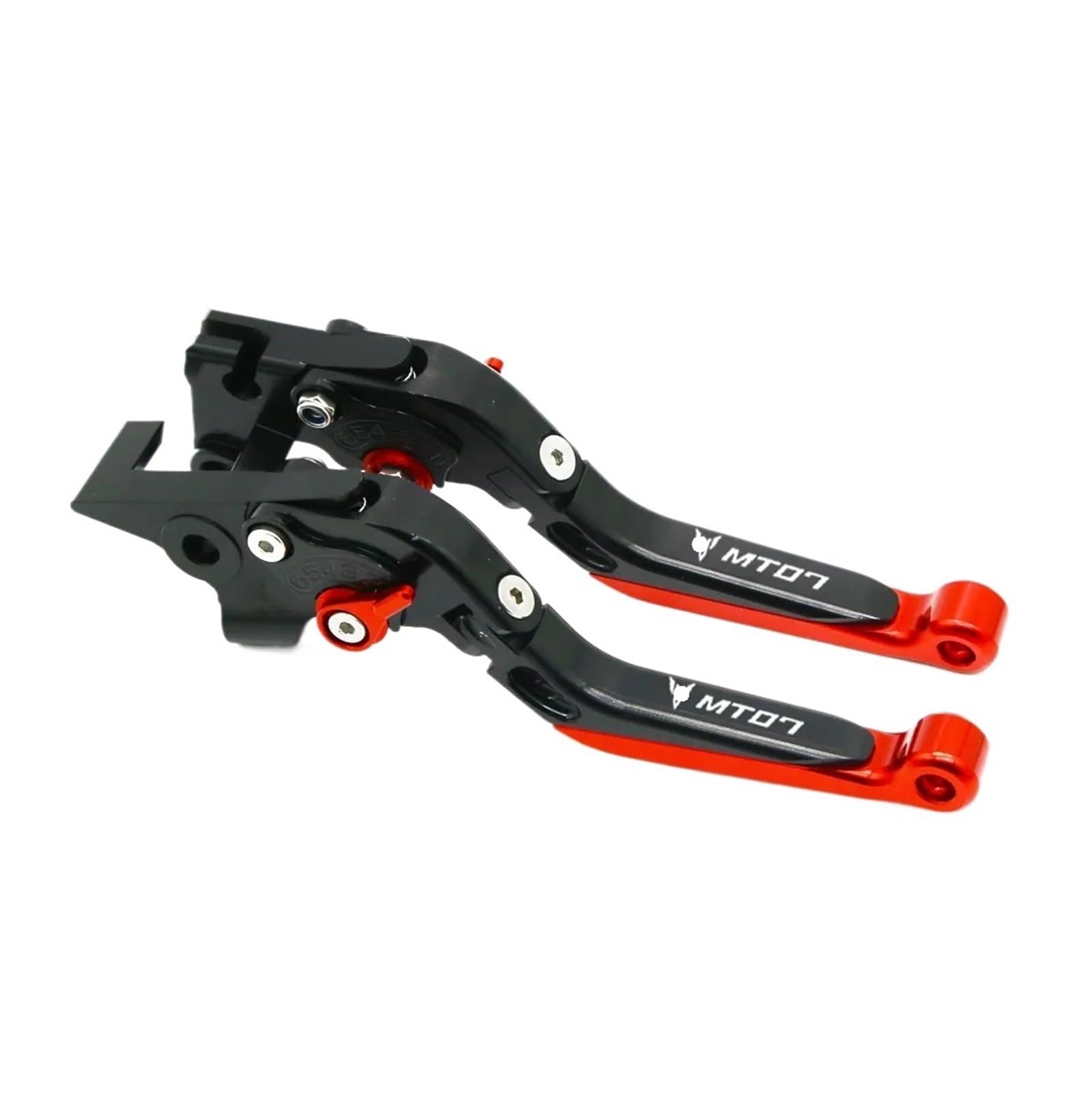 Ktebnwosd Bkrdbkrd For Ya&Maha Mt-07 Fz-07 Mt 07 Fz07 Mt07 Fz 07 2014-2023 Motorcycle Cnc Adjustable Folding Extendable Brake Clutch Levers Handle Brake Clutchs Levers