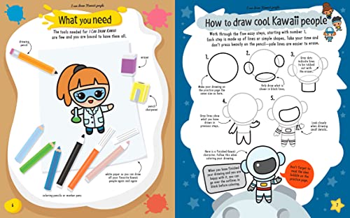 I Can Draw Kawaii People: Learn How to Draw Over 25 Super-Cool People - Image 3