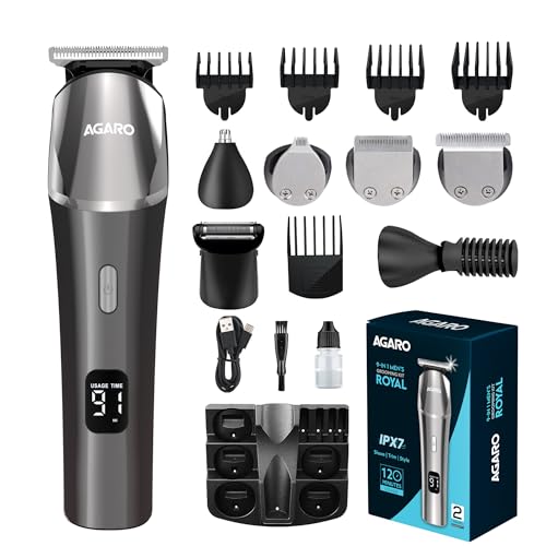 AGARO Royal Multi Grooming Kit For Men, 9in1, Shave| Trim | Style...