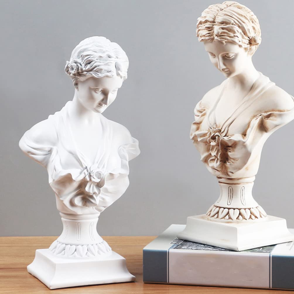 Amazon.co.jp: アテナ彫刻バストギリシャ像バスト像置物ローマ神話女神