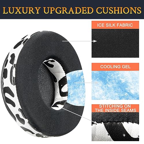 SOULWIT Cooling-Gel Earpads Replacement for Skullcandy Hesh & Hesh 2 Wireless Over-Ear Headphones - Image 3