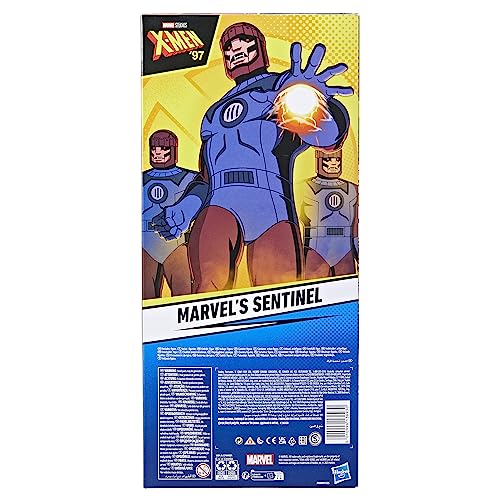 Image of Marvel Titan Hero Series X-Men Sentinel Action Figure, 14-Inch-Scale, Super Hero Toys, Kids Ages 4 and Up