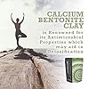 FOSSIL POWER CALCIUM BENTONITE CLAY 2lb - Natural Clay Powder for Cleansing- Best Hair and Facial Treatment for Radiant Skin