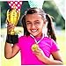 Outanaya Large Trophy Cup with Lid Decorative Award Trophy for Sports Events Soccer Competitions and Academic Achievements Stunning Showpiece for