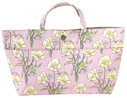 DDintex ディーディーインテックス FLORET LONDON バッグインバッグ03 ポワレ ピンク 27×5×15cm [リバティプリント使用] 4957542970376