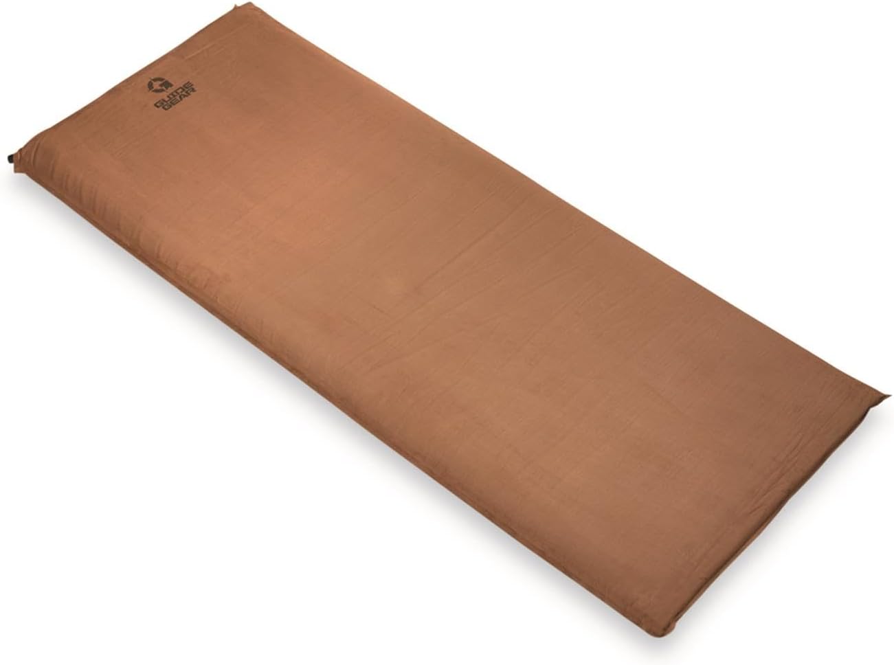 Guide Gear Large Self Inflating Sleeping Pad Oversized, 3-inch Foam Padding, Portable, Camping, Backpacking, Hunting, Tent Accessories Tan Oversized