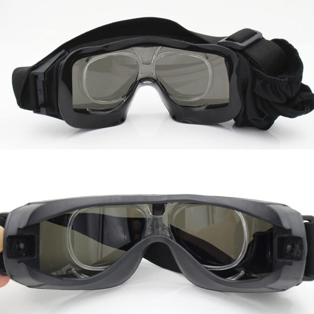 Pssopp Ski Goggles Insert, TR90 Flexible Optical Adapter with Rx Capability for Snowboarding and Motorcycle Racing