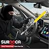 SURDOCA Multifunction Steering Wheel Lock – High Security Anti Theft with Window Breaker – Universal Car Wheel Lock – Easy Installation Fit for Auto Truck SUV Van #1