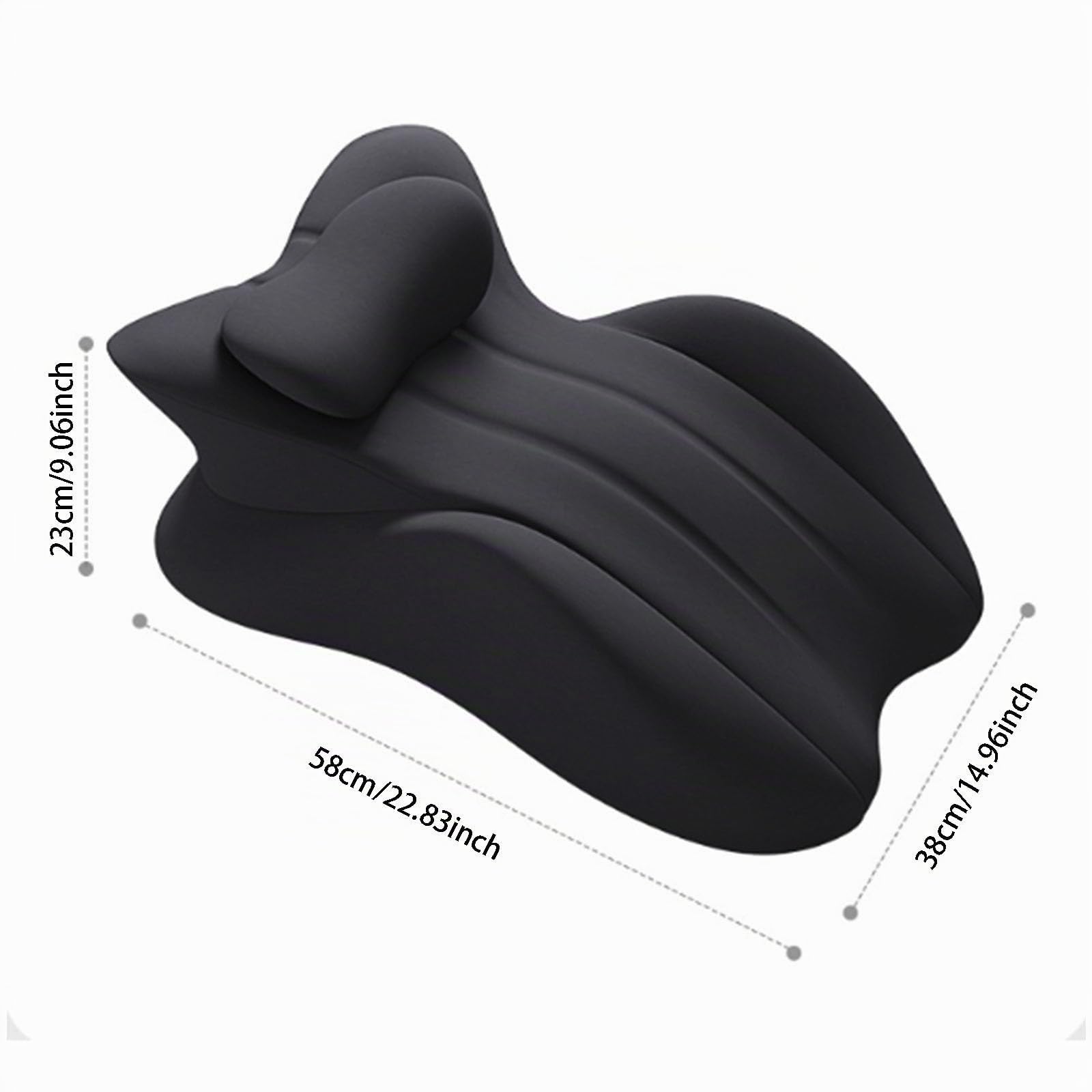 Generisch Sex Kissen für die Paare, Sweet Spot Kissen, Keilkissen Zum Schlafen, Gesäßkissen für Paare, Weiches Keilkissen mit Memory Foam und Stützfunktion, Ideal zum Sitzen und Liegen