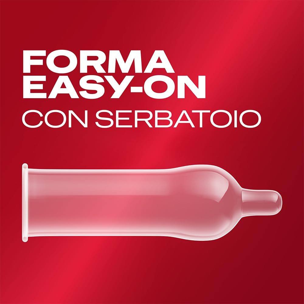 Durex SuperSottile, Preservativi Ultra Sottili, Vestibilità Regular, Formato Convenienza da 100 Profilattici