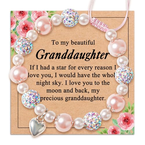 Image of Natural Stone Bracelets Gifts Heart Charm Bracelet Gifts Bracelets Gifts With Warm Message Card Bracelet Gifts