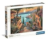 Clementoni - Puzzle pour Adultes 1500 Pièces, HQC Steps to The Harbor Fabriqué...