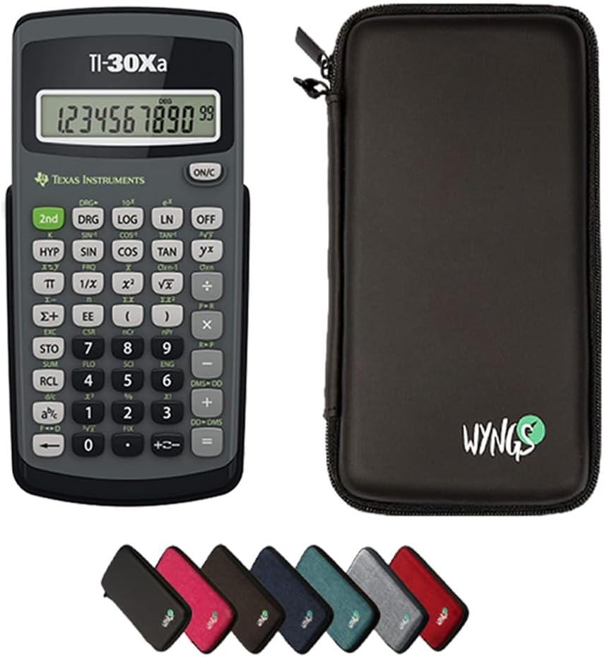 Texas Instruments TI-30 XIIB Schulrechner - Wissenschaftlicher Taschenrechner Für Schüler
