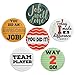 Pinback Buttons - 24-Pack Recognition Pins Round Buttons, Metal Pins for Gratitude and Appreciation, as Incentive, Motivation Awards for Kids, Employees, Students, Co-Workers