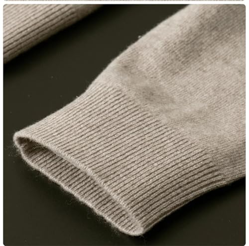 Men Cashmere Sweater Long Sleeve Pullovers Winter Warm Turtleneck Knitted Sweater2