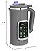 Decarboxylator Infuser Machine, Butter Machine, Oil Infuser, Decarboxylation Decarb Infusion, Botanical Extractor, Butter Maker for Making Butter, Oil, Tincture, Includes Recipes