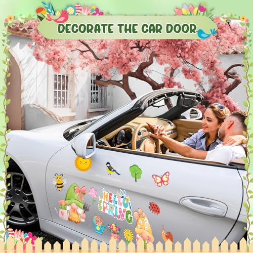 14 Imánes decorativos primavera para frigorífico miniatura 4