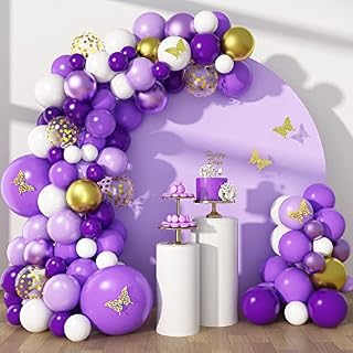 103 Pcs Balloon Garland Kit White Silver, White Metallic Silver Balloon Arch Garland Kit with Silver Confetti Balloons, White Silver Latex Balloons Set for Birthday Wedding Bridal Shower Party Decor