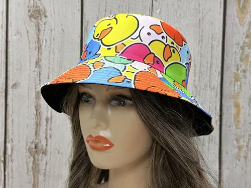 Image of Wide Brim Bucket Hat for Women Girl Men Boy