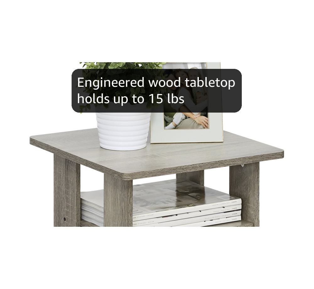 Amazon.com: Furinno ANDREY Side Table, End Table, Night Stand with