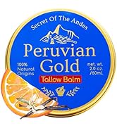 Peruvian Gold All Purpose Tallow Balm, Scars, Eczema, Facial Moisturizer, Dry Skin, Hair, Sun Bur...