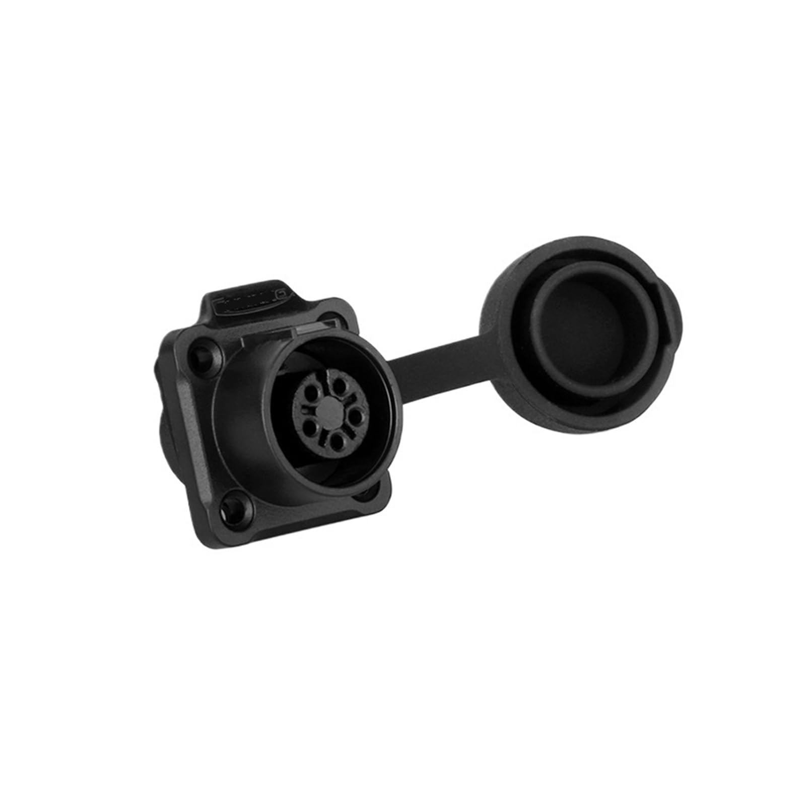 Conector industrial LP12 de 5 pines y toma de brida hembra miniatura IP68 de 5A