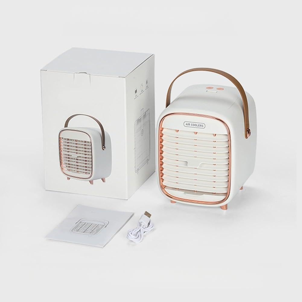 Ventilateur de refroidissement portable rechargeable USB climatiseur de bureau