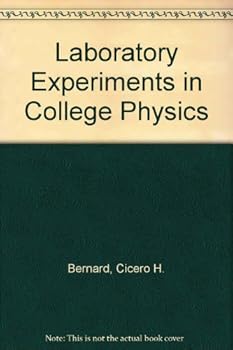 Paperback Laboratory Experiments in College Physics Book