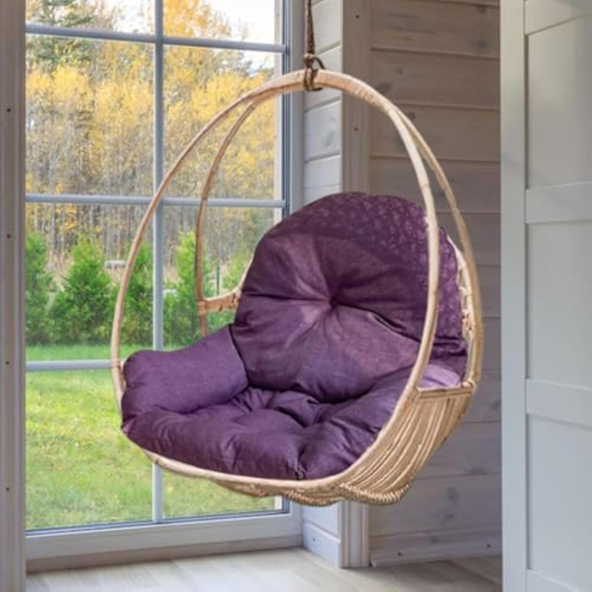 Hanging Basket Egg Chair Cushion, Versatile Soft Thick