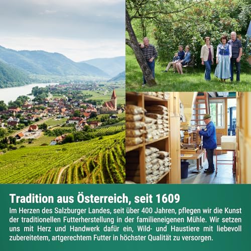 Agrarzone Schaffutter Ziegenfutter Müsli 20 kg - Artgerechtes Kraftfutter Schafe, Ziegen & Lämmer - 100% gentechnikfrei und staubfrei - Hergestellt in Österreich