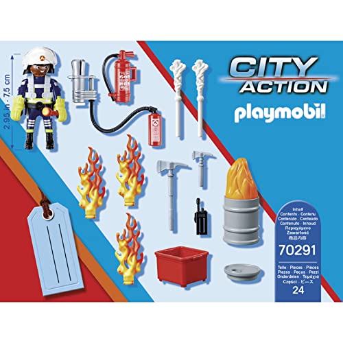 Playmobil 70291 Set Cadeau Pompier - vue 3