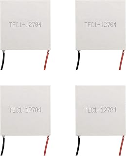 Lanko 4X TEC1-12704 - Enfriador Termoeléctrico Peltier 30 x 30 mm TEC1 12704 elementos Módulo 12V4A Refrigeración Peltier