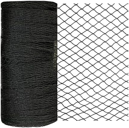 JUNKOGO Bird Netting 14 x 14 Feet Woven Mesh Garden Netting for Bird Protect Plants, Fruit Trees, Vegetables Against Birds, Deer, Squirrel,Rabbits and Other Animals