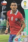 panini adrenalyn 2014 fifa world cup brazil Neu FIFA World Cup 2014 Brazil Adrenalyn XL Arturo Vidal Star Player by Adrenalyn XL
