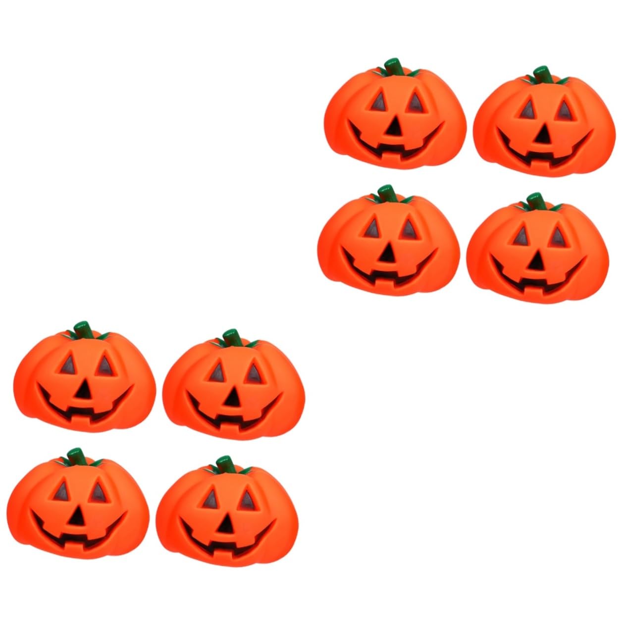 WOONEKY 8stücke Teiliges Halloween Kürbis Quietschspielzeug Für Kleine Hunde Interaktives Kauspielzeug Gesunder Kaubedürfnisse Für Haustierbesitzer