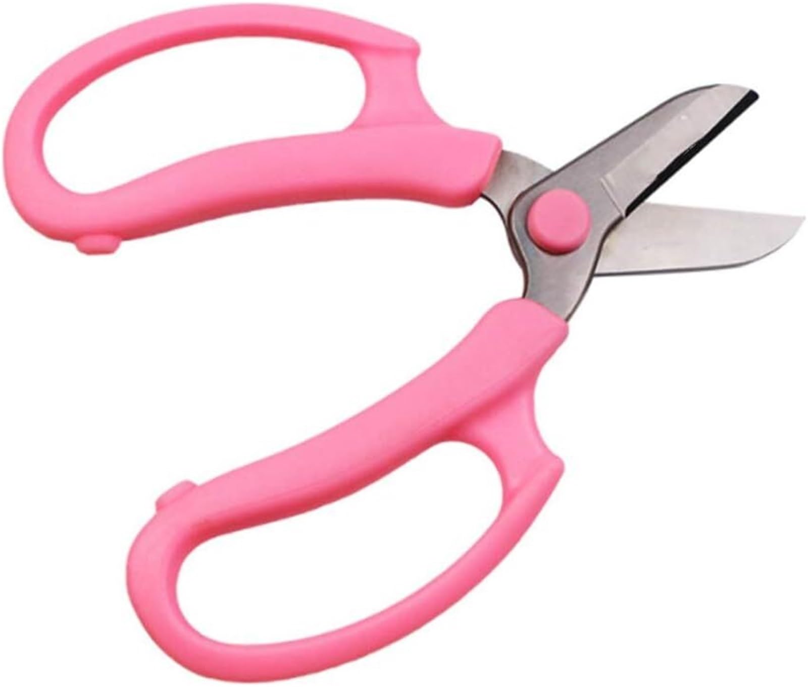 Bkhsgdxj One Color Pruning Shears, Pruning Shears，Garden Clippers，Flower Scissors Hand Creation Round Head Comfort Grip Floral Snips