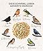 Dehner Natura Premium Wildvogelfutter, gehackte Erdnüsse schalenfrei, Ganzjahresfutter proteinreich / energiereich, hochwertiges Vogelfutter für Wildvögel, 1 kg