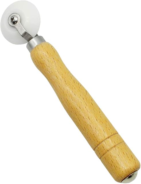 KiKiHong Wallpaper Decorating Roller Natural Wood Corner Wallpaper Seam Roller Home Wall Paper Hand DIY Tool