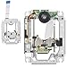 FAUOSWUK Replacement Lens Head Optical Lens Assembly Pickup for PS3 KEM-410ACA Game Console with Professional Chipset Precise Fit Premium Material