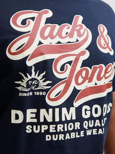 JACK & JONES Male T-Shirt Plus Size Logo T-Shirt – Ansicht 6