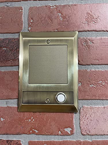 Image of Replacement Door Speaker for Nutone Intercom IS-69PB IS-69AB IS-69WH IS-69 (Antique Brass)