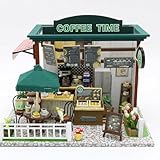 Accessoires : livré avec boîte à musique et outils. y compris les lampes LED monochromatiques ordinaires (lumières de contrôle manuel), vous pouvez acheter des lumières colorées alimentées par piles supplémentaires pour rendre la cabine plus belle