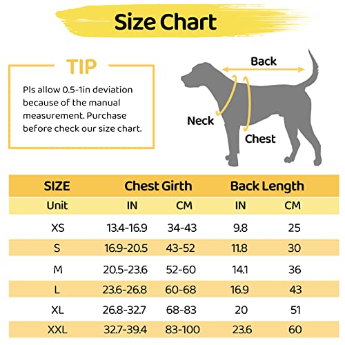 Preferhouse Winter Dog Jacket Quilted Vest Warm Fleece Dog Coat With Cute Pocket Pet Apparel For Small Medium And Large Dogs #TOP3